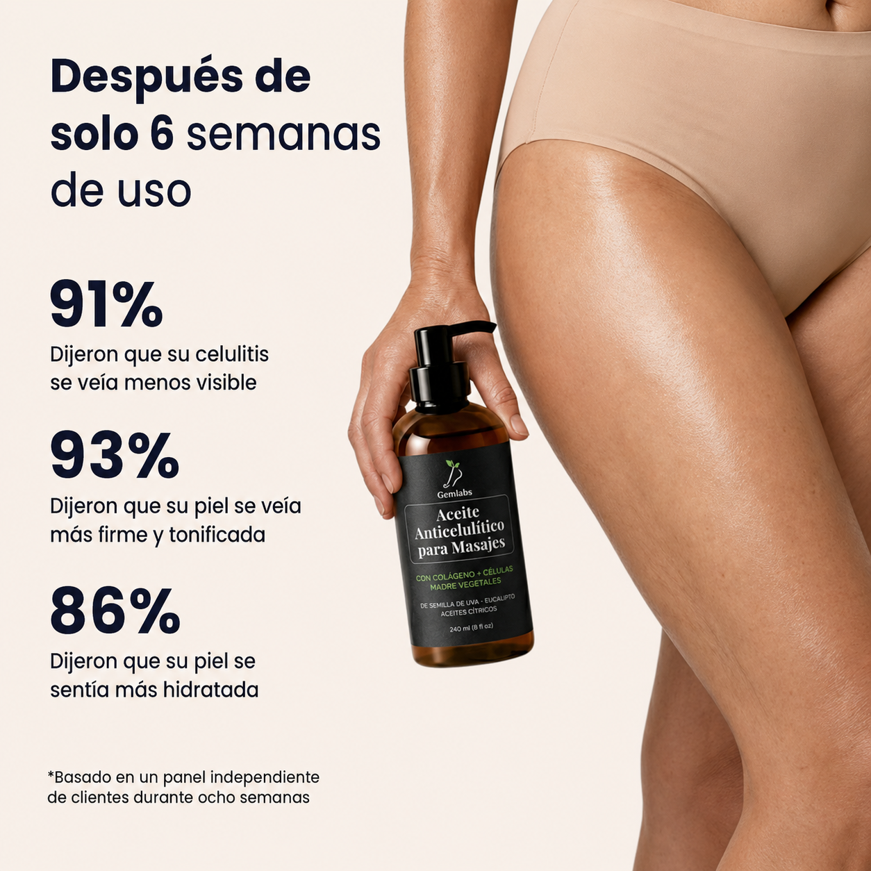 Aceite de masaje anticelulítico